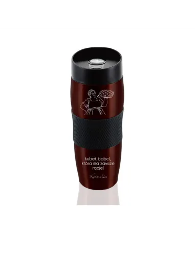 KUBEK TERMICZNY Z GRAWEREM prezent dla babci