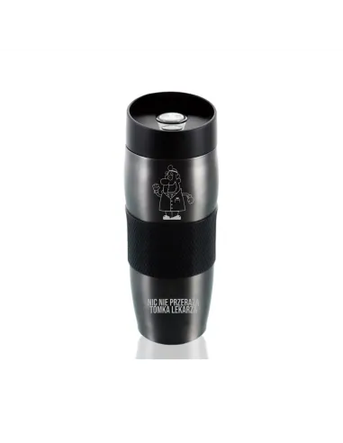 KUBEK TERMICZNY Z GRAWEREM prezent dla lekarza