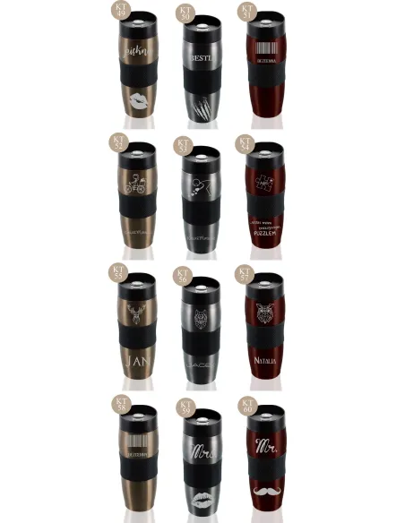 KUBEK TERMICZNY Z GRAWEREM prezent dla strażaka