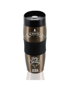 PREZENT na Święta Mikołajki Kubek termiczny grawer