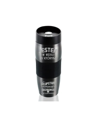 Termos Kubek termiczny do kawy herbaty z grawerem