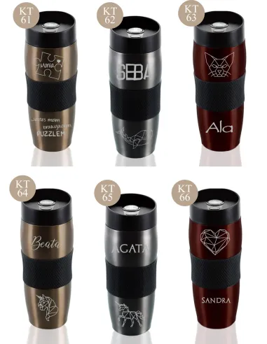 Kubek termiczny zawody ELEKTRYK dużo wzorów HIT