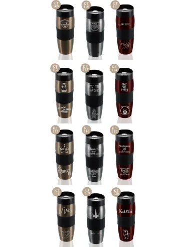 KUBEK TERMICZNY Z GRAWEREM prezent dla strażaka