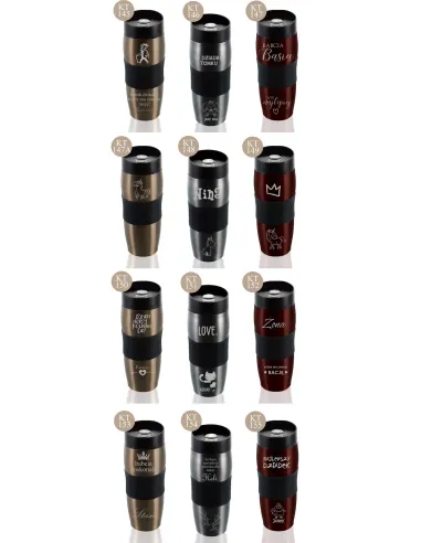 KUBEK TERMICZNY Z GRAWEREM prezent dla strażaka