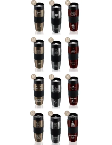 Termos Kubek termiczny do kawy herbaty z grawerem