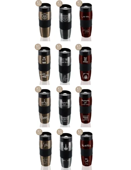 Kubek termiczny zawody ELEKTRYK dużo wzorów HIT