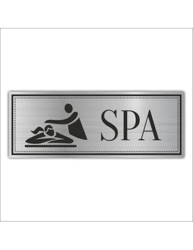 Tabliczka Grawerowana SPA SALA MASAŻU REHABILITANT