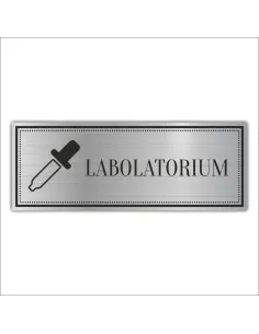 Tabliczka Grawerowana piktogram LABORATORIUM MEDYK