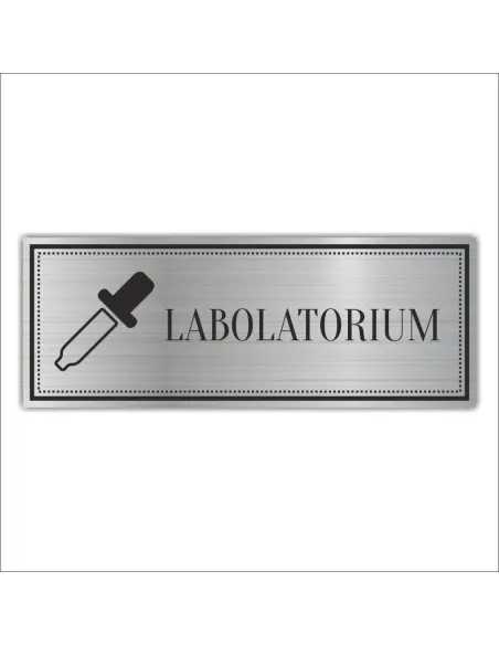 Tabliczka Grawerowana piktogram LABORATORIUM MEDYK