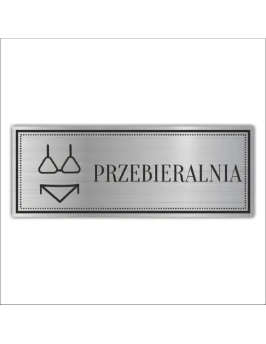 Tabliczka Grawerowana PRZEBIERALNIA HOTEL SPA