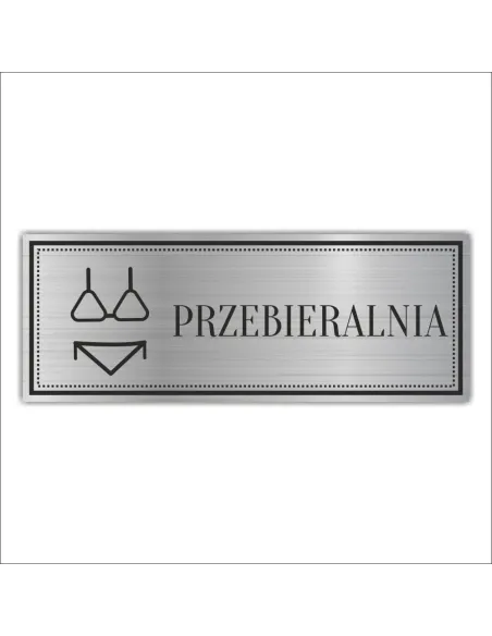 Tabliczka Grawerowana PRZEBIERALNIA HOTEL SPA