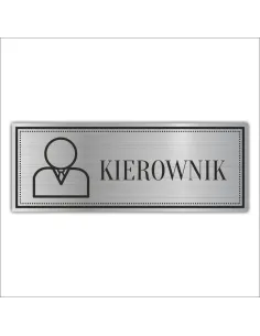 Tabliczka Grawerowana KIEROWNIK ZARZĄDZCA SEKRETARZ