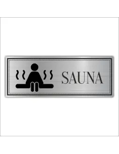 Tabliczka piktogram Grawerowana SAUNA SPA SZATNIA