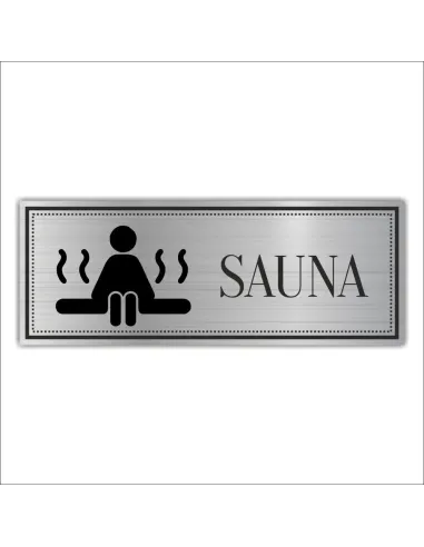 Tabliczka piktogram Grawerowana SAUNA SPA SZATNIA