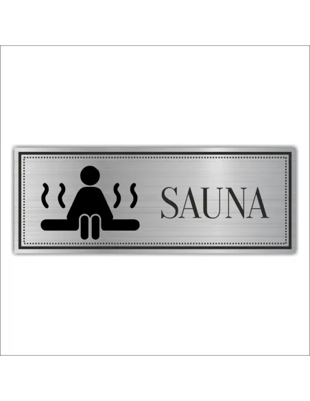 Tabliczka piktogram Grawerowana SAUNA SPA SZATNIA