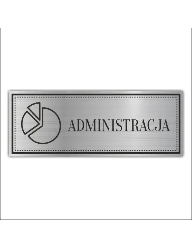 Tabliczka Grawerowana ADMINISTRACJA ZARZĄDCA BIURO