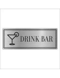 Tabliczka Grawerowana DRINK BAR RECEPCJA HOTELOWA