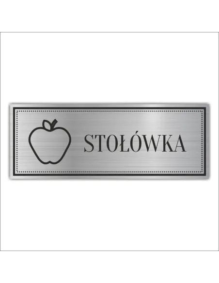 Tabliczka Grawerowana Piktogram STOŁÓWKA JADALNIA
