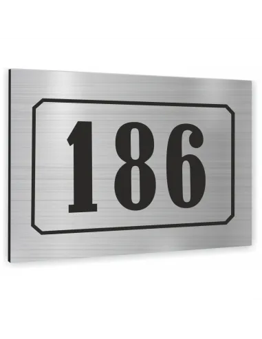 TABLICA ADRESOWA z numerem domu DIBOND 20x30 cm