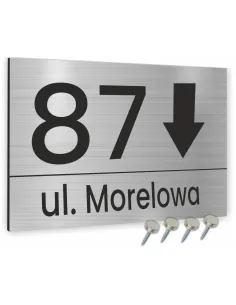 Tabliczka Tablica ADRESOWA ALUMINIOWA KIERUNKOWA 20x30cm dibond