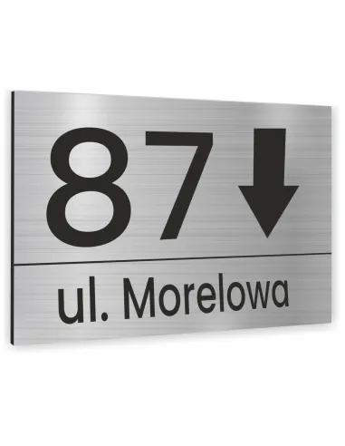 Tabliczka Tablica ADRESOWA ALUMINIOWA KIERUNKOWA 20x30cm dibond