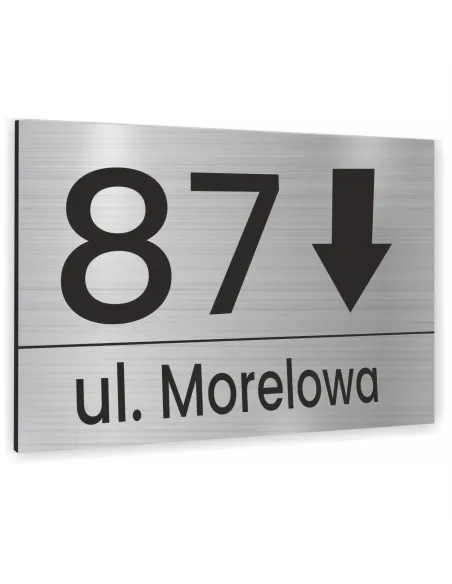 Tabliczka Tablica ADRESOWA ALUMINIOWA KIERUNKOWA 20x30cm dibond
