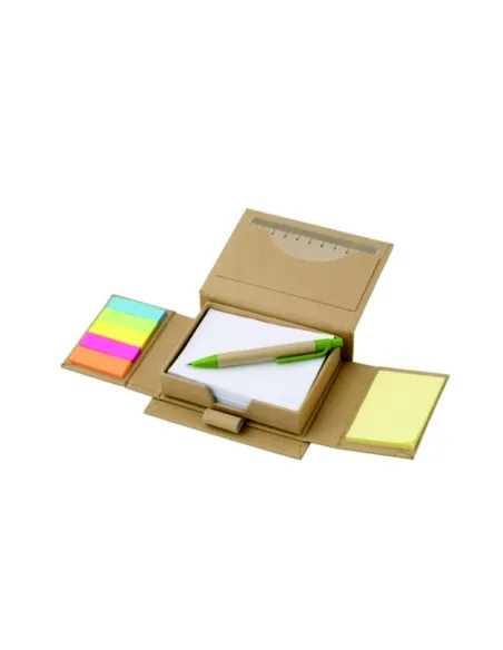 Eko zestaw do notatek reklamowy z nadrukiem 50 szt