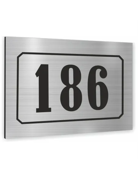TABLICA ADRESOWA z numerem domu DIBOND 20x15 cm