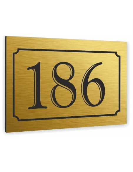 METALOWA TABLICA ADRESOWA NAZWA ULICY ALUMINIUM 20x15 cm dibond