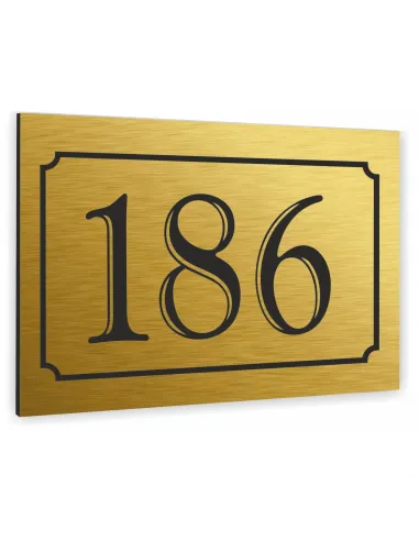 METALOWA TABLICA ADRESOWA NAZWA ULICY ALUMINIUM 40x30 cm dibond