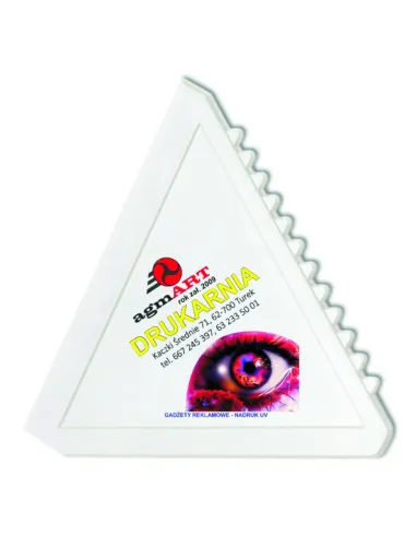 Skrobaczki reklamowe z nadrukiem UV logo 100 szt