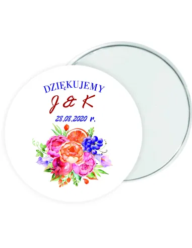 MAGNES PERSONALIZOWANY prezent podziękowanie dla gości NA WESELE duży wybór