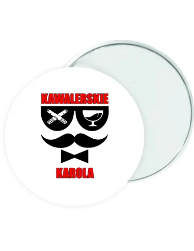 MAGNES prezent PERSONALIZOWANY NA WIECZÓR KAWALERSKI różne wzory +IMIĘ