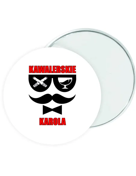 MAGNES prezent PERSONALIZOWANY NA WIECZÓR KAWALERSKI różne wzory +IMIĘ