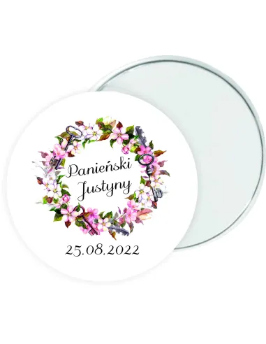 MAGNES prezent PERSONALIZOWANY NA WIECZÓR PANIEŃSKI z imieniem RÓŻNE WZORY