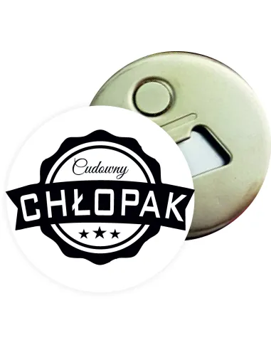 Otwieracz DO BUTELEK z magnesem PREZENT NA DZIEŃ CHŁOPAKA DUŻY WYBÓR WZORÓW