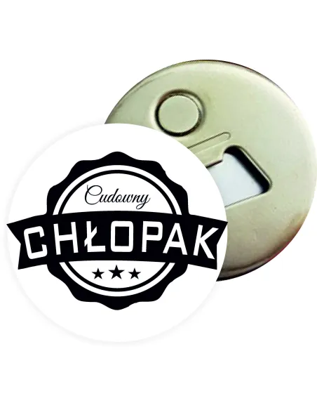 Otwieracz DO BUTELEK z magnesem PREZENT NA DZIEŃ CHŁOPAKA DUŻY WYBÓR WZORÓW