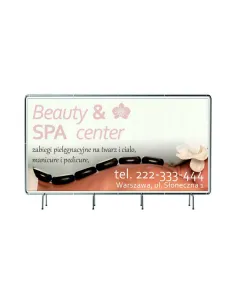 BANER REKLAMOWY 100x200cm BEAUTY & SPA duży wybór projekt gratis RÓŻNE WZORY