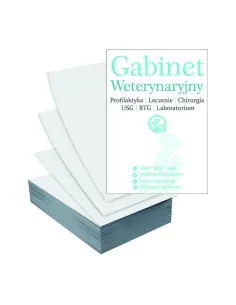 Ulotki A5 1000 szt reklamowe firmowe duży wybór wzorów GABINET WETERYNARYJNY