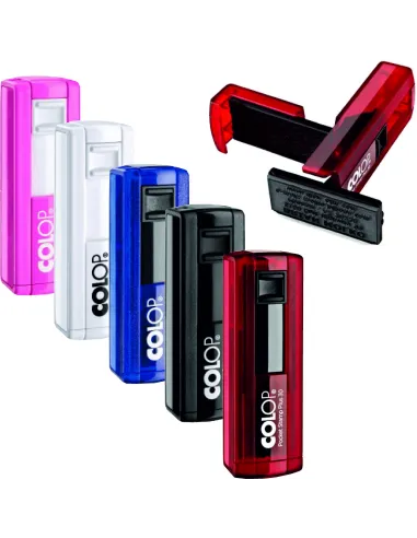 PIECZĄTKA FIRMOWA kieszonkowa pieczątki Colop Pocket Plus 30 automat gumka