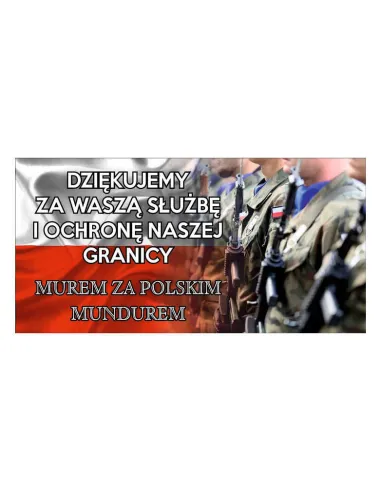 BANERY oczkowane na ŚWIĘTO WOJSKA POLSKIEGO duży wybór wzorow 150x75 cm