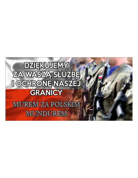 BANERY oczkowane na ŚWIĘTO WOJSKA POLSKIEGO duży wybór wzorow 150x75 cm