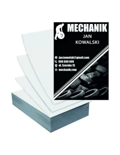 Ulotki A5 5000szt reklamowe firmowe gotowe wzory dużo wzorów MECHANIK