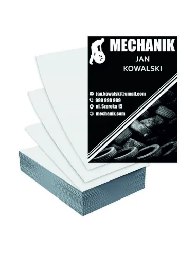 Ulotki A5 5000szt reklamowe firmowe gotowe wzory dużo wzorów MECHANIK