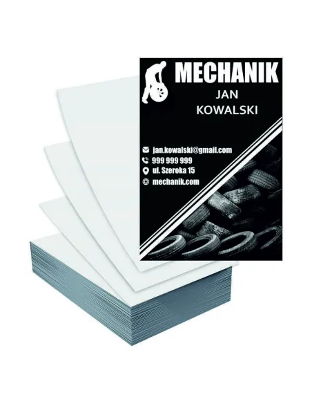 Ulotki A5 5000szt reklamowe firmowe gotowe wzory dużo wzorów MECHANIK