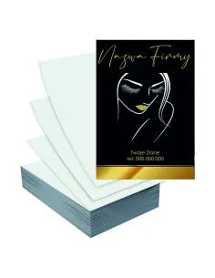 Ulotki A4 100szt reklamowe firmowe BEAUTY duży wybór wzorów PROJEKT GRATIS