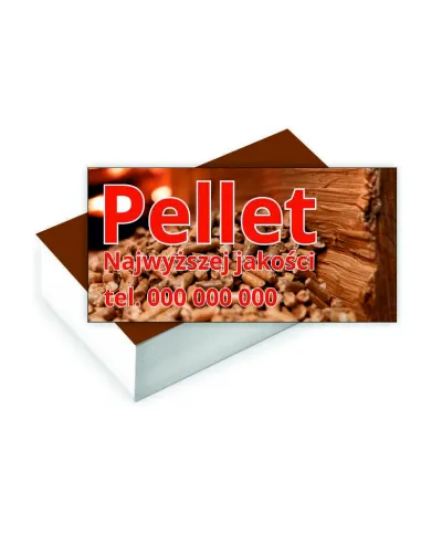 Wizytówki firmowe Foliowane 100 szt duży wybór różne wzory PELLET