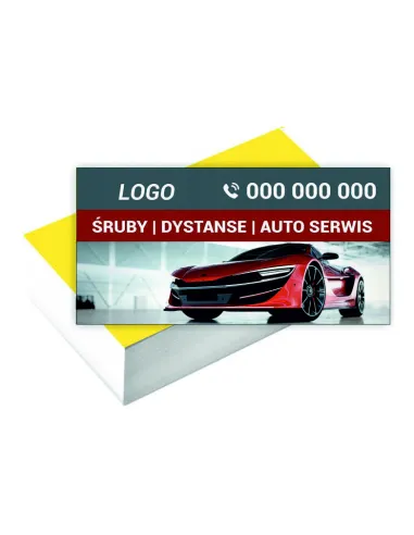 Wizytówki firmowe 1000 szt dużo wzorów AUTO SERWIS TWOJE LOGO