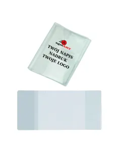 OKŁADKA NA DOKUMENTY dowód rejestracyjny Z TWOIM NADRUKIEM LOGO 100 szt.