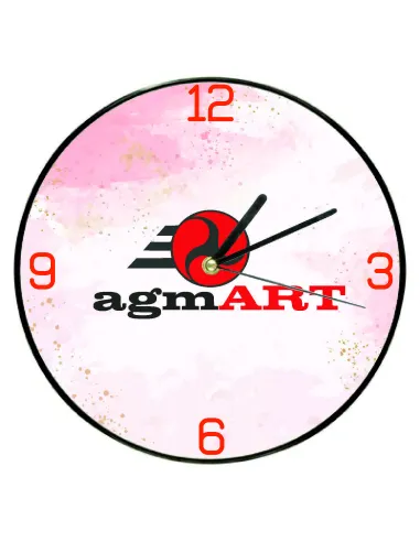 ZEGAR ścienny reklamowy z twoją grafiką tekstem LOGO firmy + PROJEKT GRATIS
